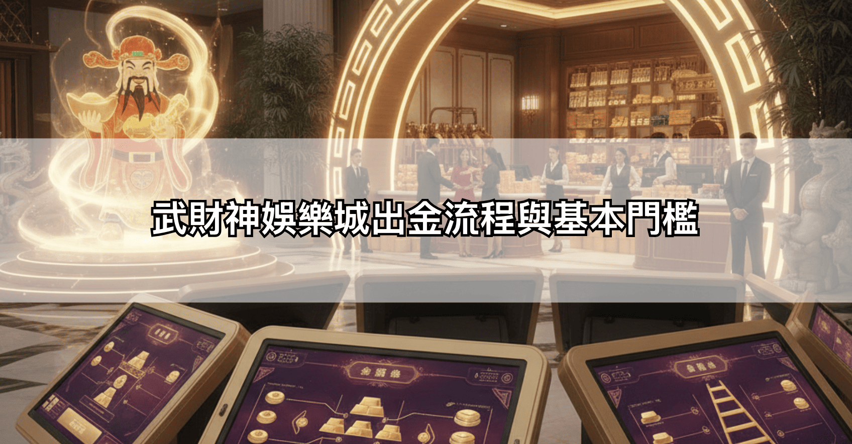 武財神娛樂城出金流程與基本門檻